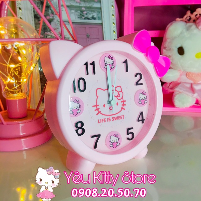 ĐỒNG HỒ BÁO THỨC HELLO KITTY