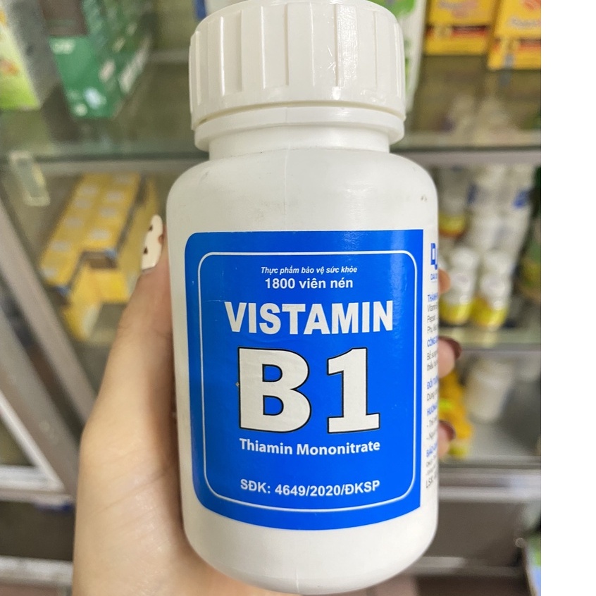 Vitamin B1 lọ 2000 viên - Bổ sung vitamin B1 cho cơ thể