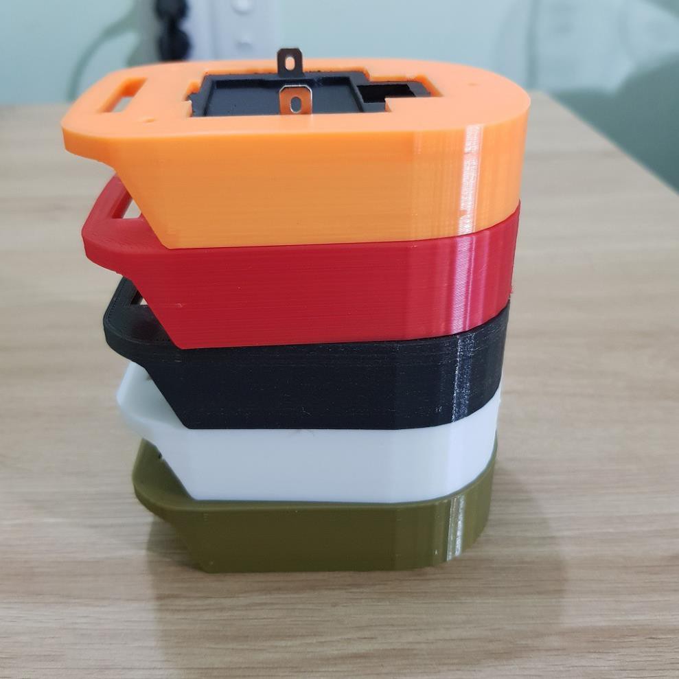 Đế gài dùng pin Makita kèm chân tiếp điểm cho nhiều máy khác