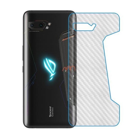 Dán lưng vân carbon 3D Asus Rog 2