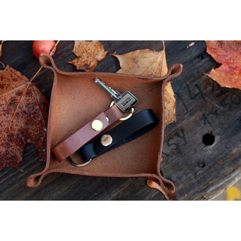 Móc Khoá Da thật handmade làm theo yêu cầu