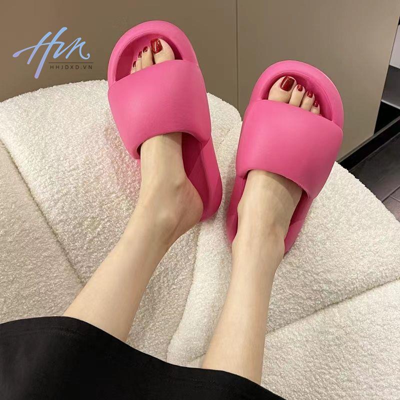 Dép Đi Trong Nhà/Ngoài Trời Không Màu Độ Co Giãn Cao Thời Trang Cho Nữ