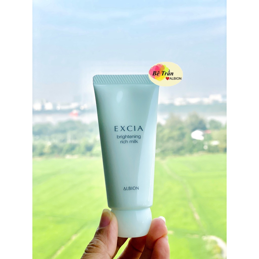 Mẫu mới Sữa dưỡng 30g, 35g EXCIA Brightening Rich Milk