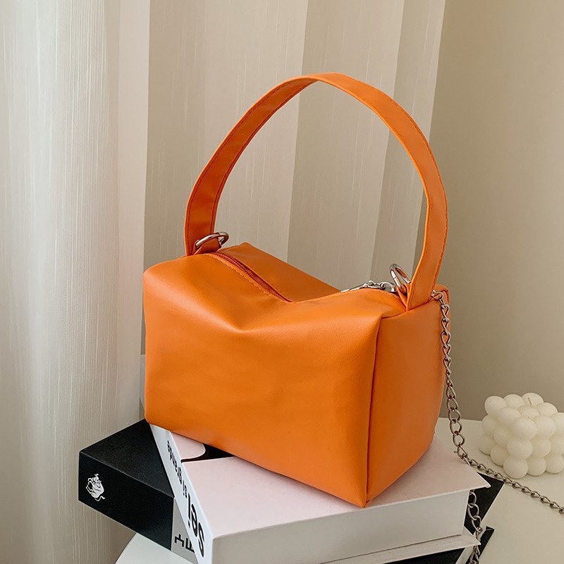 Túi Đeo Vai Màu Trơn Thiết Kế Đơn Giản Thời Trang Cho Nữ