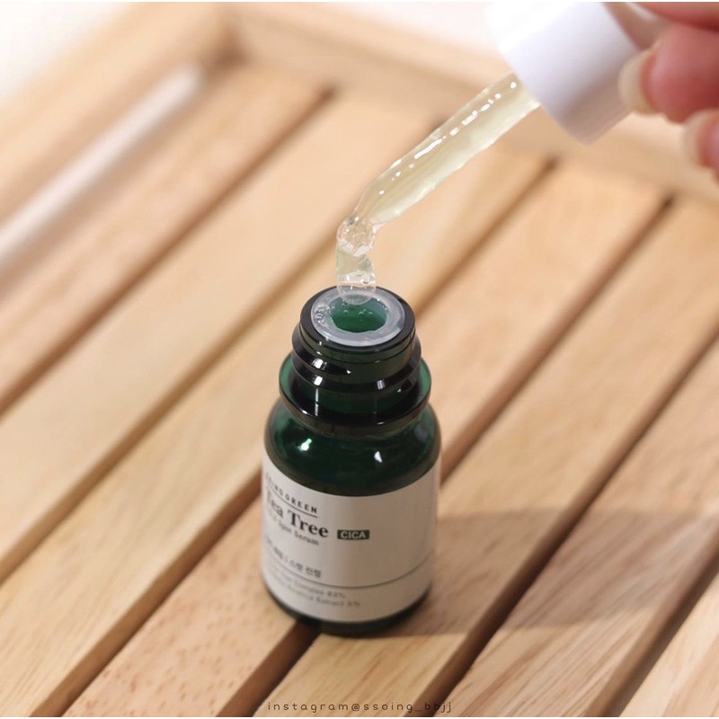 Serum tinh chất tràm trà giảm mụn Bring green Tea tree S.O.S spot serum