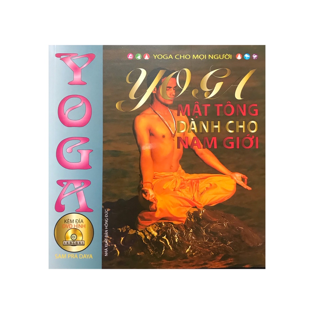 Sách - Yoga mật tông dành cho nam giới , kèm đĩa CD ( Minh Lâm )