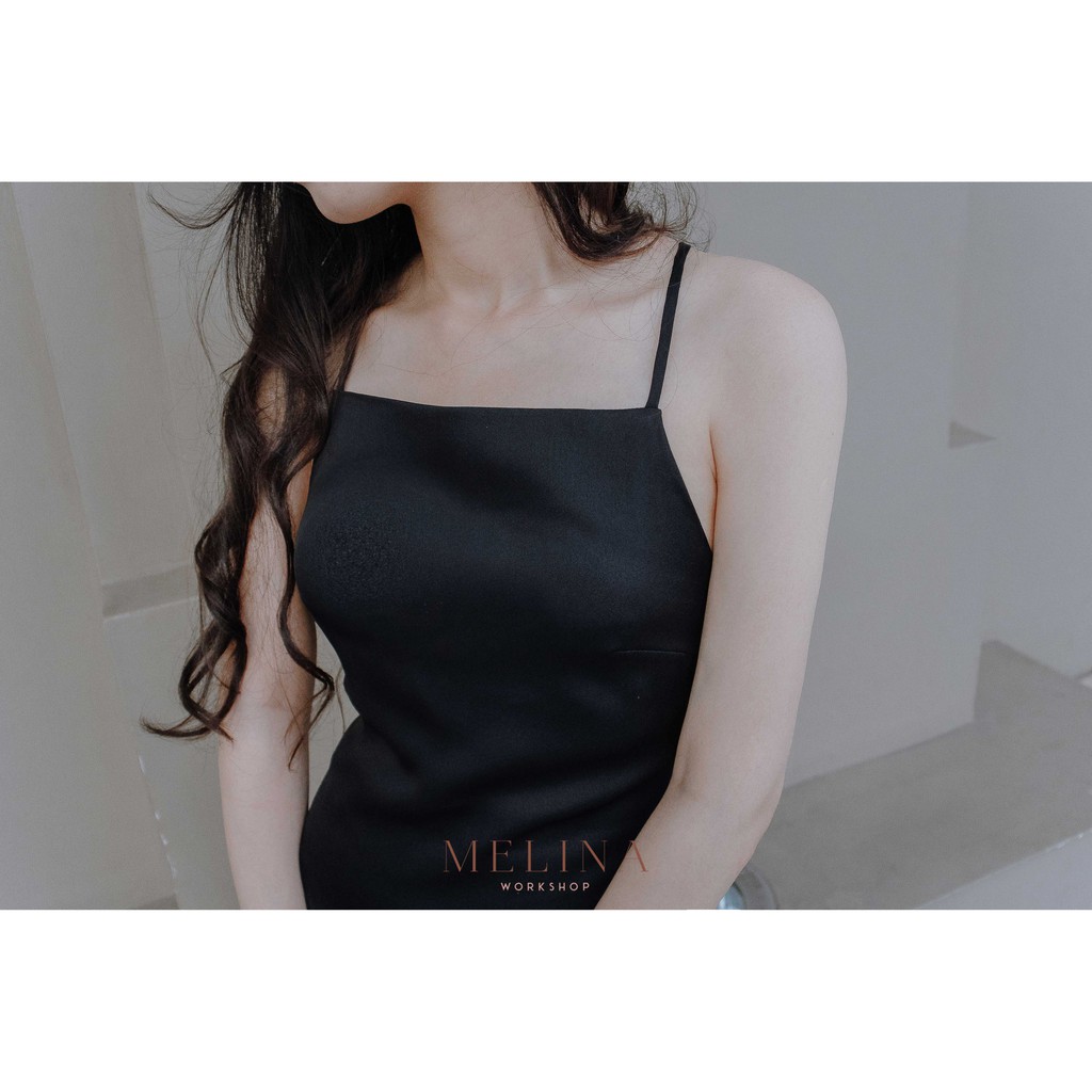 Đầm 2 dây buộc nơ lưng - Lily Dress