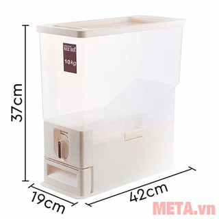 THÙNG ĐỰNG GẠO THÔNG MINH TASHUAN 10KG