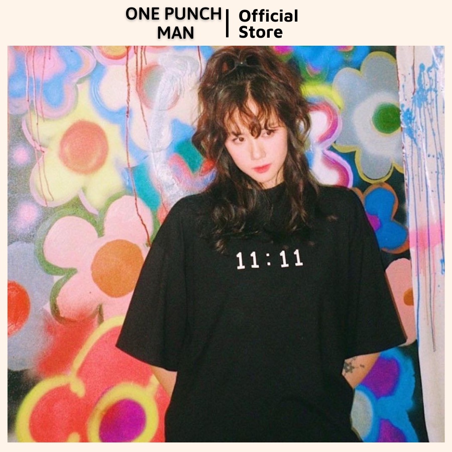 Áo thun tay lỡ YOUNG GREEN 11:11 unisex form rộng - Áo phông OPM co giãn 4 chiều không xù lông