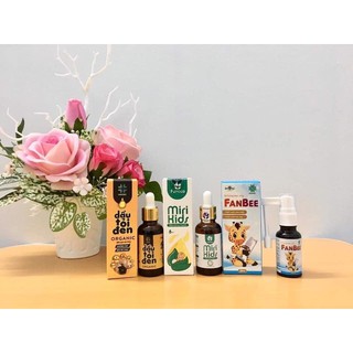 Combo dầu tỏi dầu húng chanh