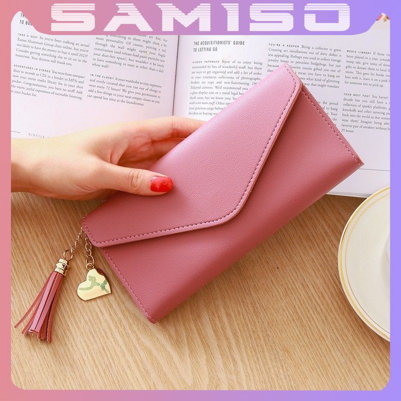 Ví nữ dài cầm tay đẹp đựng tiền nhiều ngăn thời trang cao cấp DA70 | BigBuy360 - bigbuy360.vn