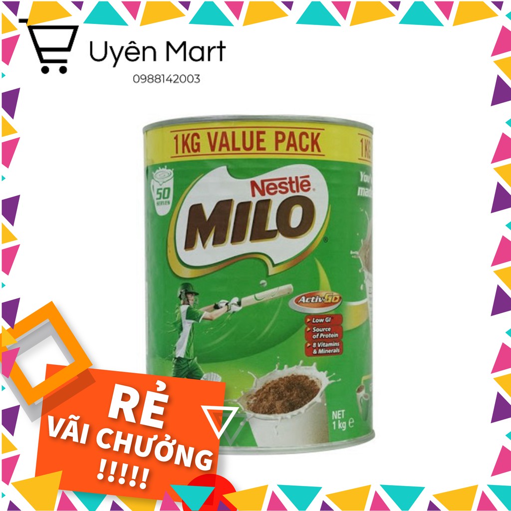 Deal SỐC - Sữa Milo của Úc 1kg date tháng 3/2023