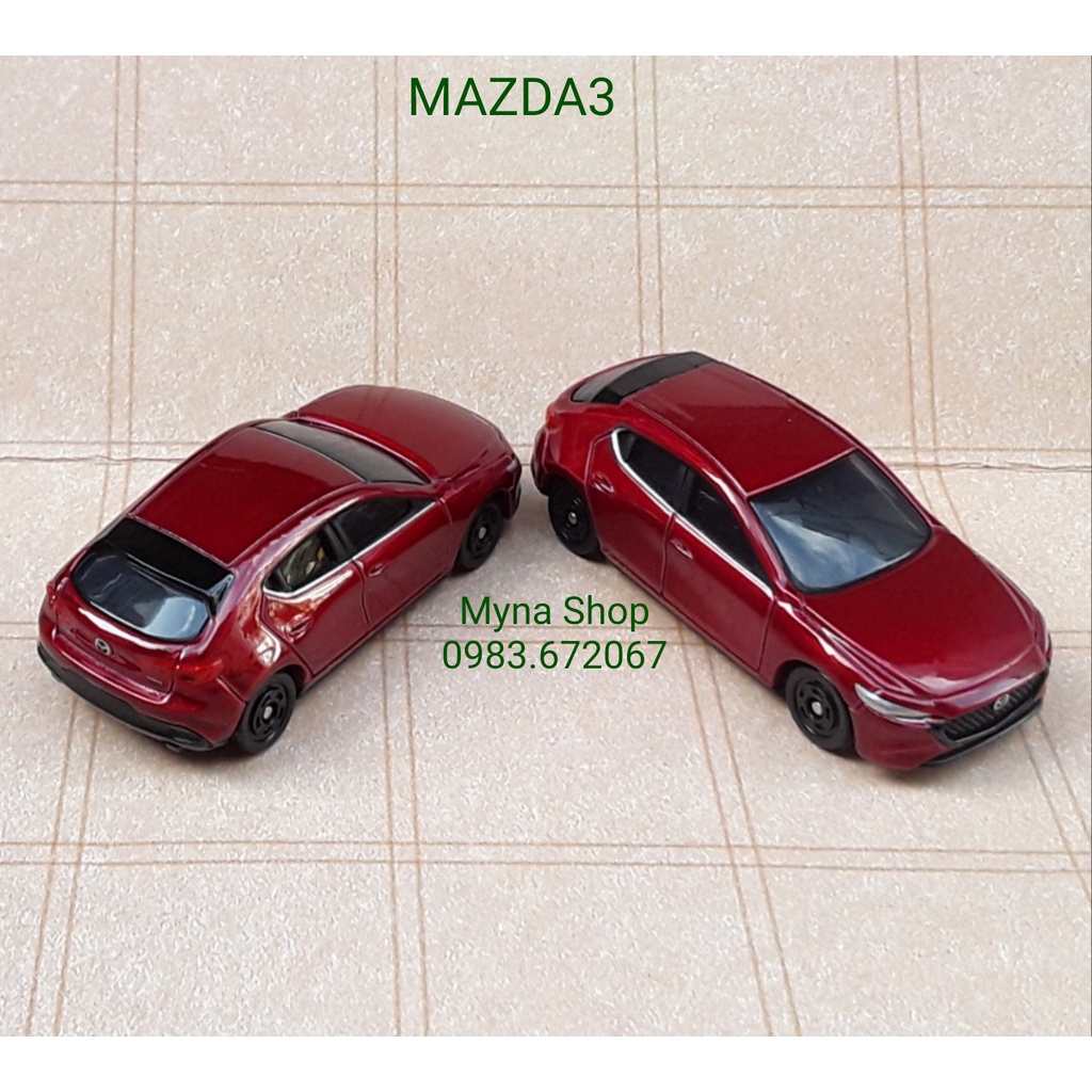 Đồ chơi mô hình tĩnh xe tomica, No.46 Mazda3