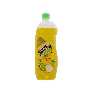 Nước rửa chén Sunlight Chanh 100 chiết xuất chanh tươi chai 725ml