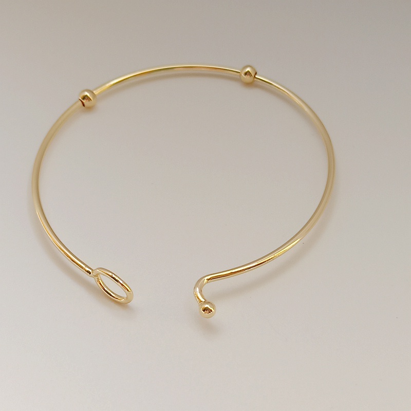 Vòng Đeo Tay Bằng Đồng 14K Thời Trang Cao Cấp 55mm