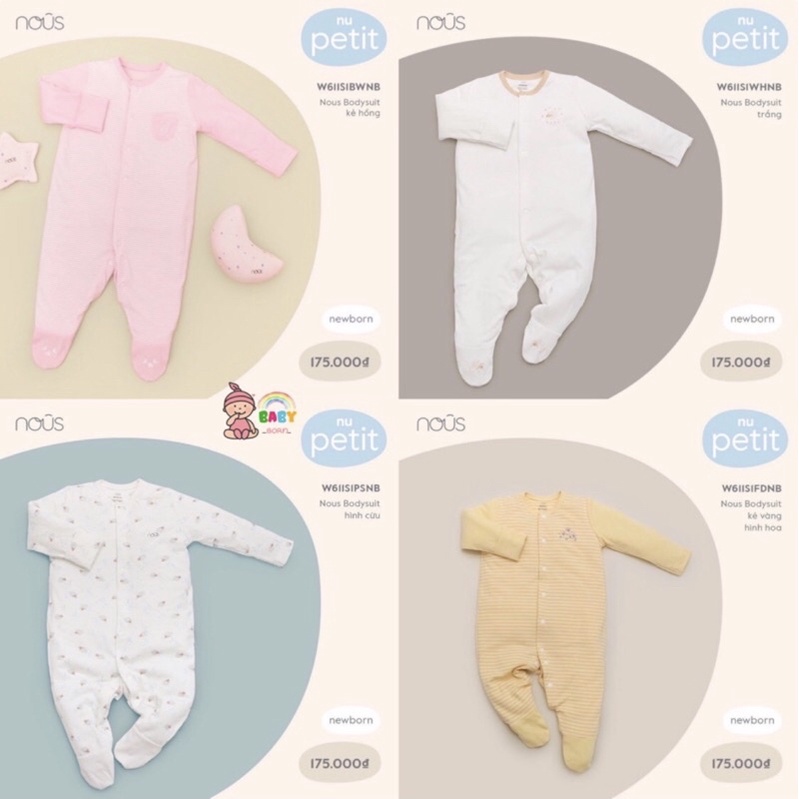 BODY CÓ TẤT CHO BÉ newborn