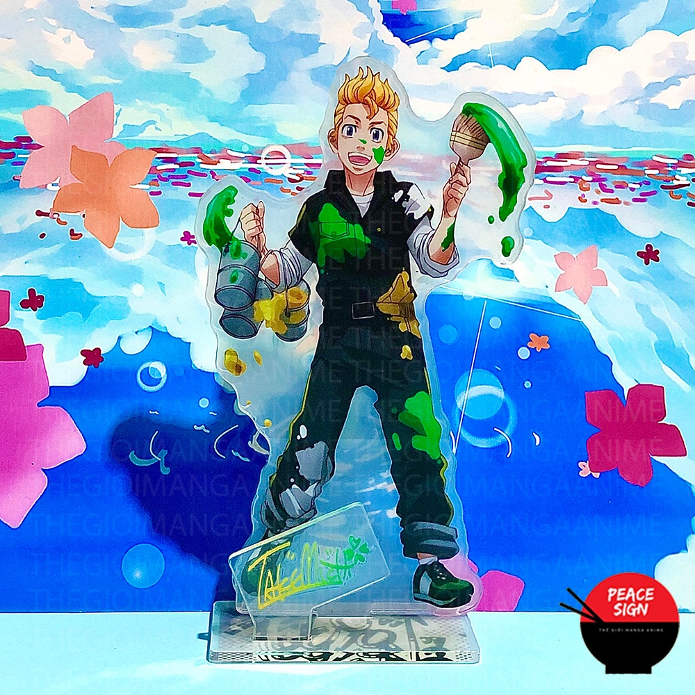 ( SƠN NHÀ ) Mô hình Standee TOKYO REVENGERS Kịch Trường Của Takemichi tượng acrylic anime chibi trang trí anime chibi