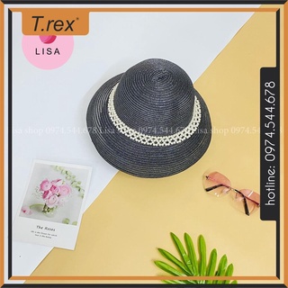 mũ nữ, nón cói đi biển thời trang cao cấp, dáng chuông đèn lồng thả dáng cực đẹp Trex, mẫu M4 FULL BOX