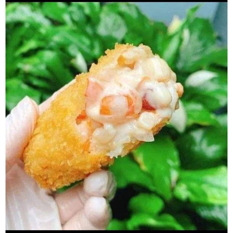 Nem Hải Sản Kem Bơ mayonaise(Giao HÀ NỘI) ❤️GIÁ SỈ❤️chiên xù hộp 12 chiếc to xù lun