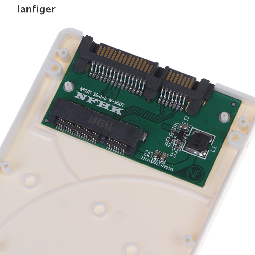 Card Chuyển Đổi Mini Pci-E ssd Sang sata3 2.5 inch Kèm Hộp Đựng