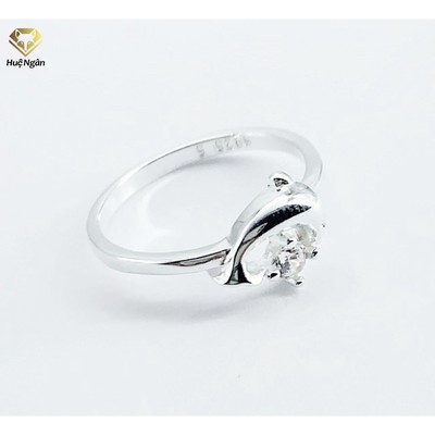 Nhẫn bạc Ý 925 Huệ Ngân - Little Dolphin RYR140066