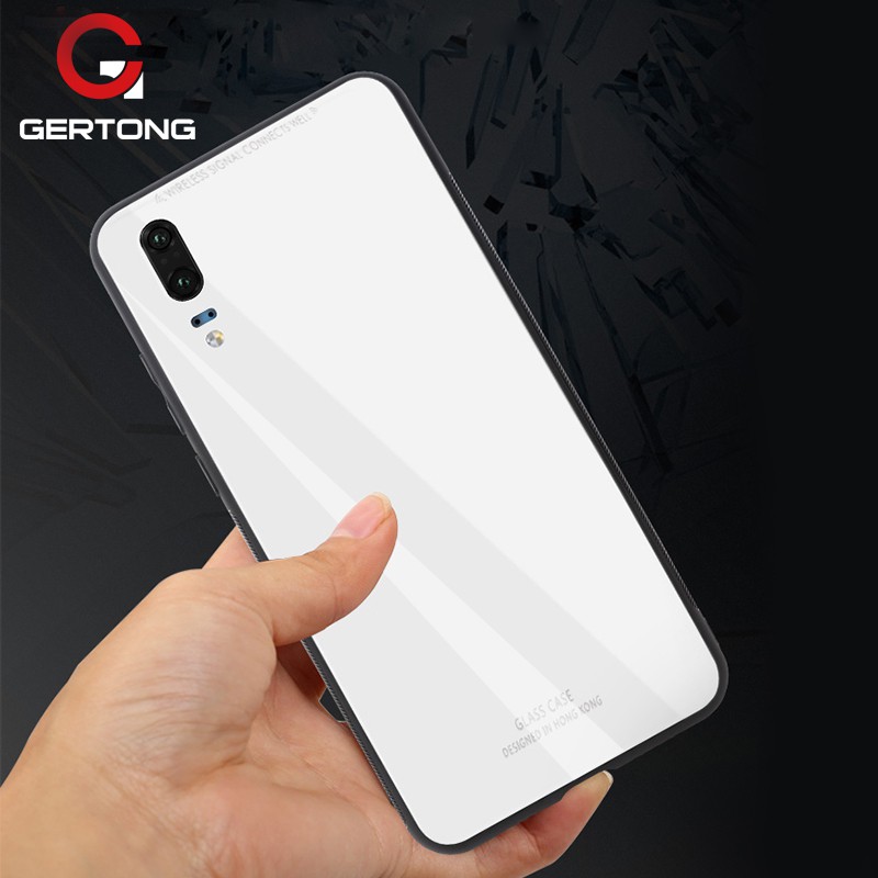 Ốp lưng kính cường lực cho Huawei p20pro Lite P P8 Lite 2017 Nova 3i P9