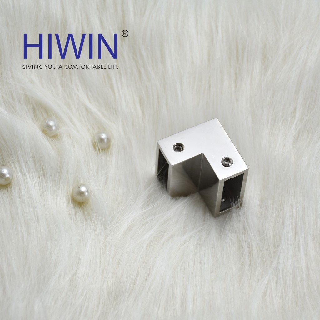 Chuyển góc 90 độ cabin kính chất liệu inox 304 mặt gương Hiwin SB-613F