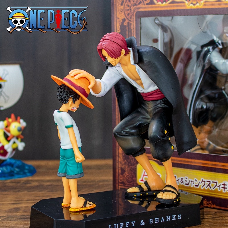 Mô hình Shark và Luffy cao 18cm siêu đẹp hàng chất lượng cao - Mô hình Onepiece