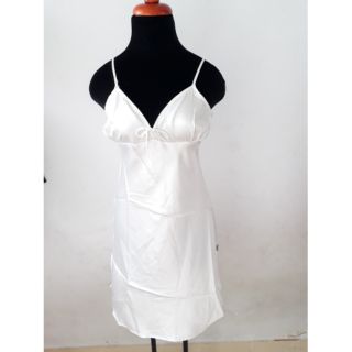 Đầm váy ngủ lụa satin hai dây