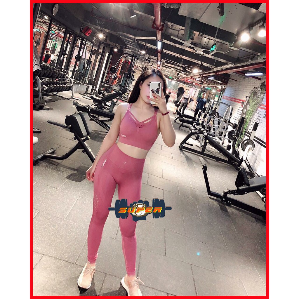 BỘ GYMSHARK SEAMLESS 2019 ( ĐỒ TẬP GYM, YOGA NỮ )