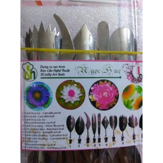 Bộ Dụng Cụ Làm Rau Cau 3D