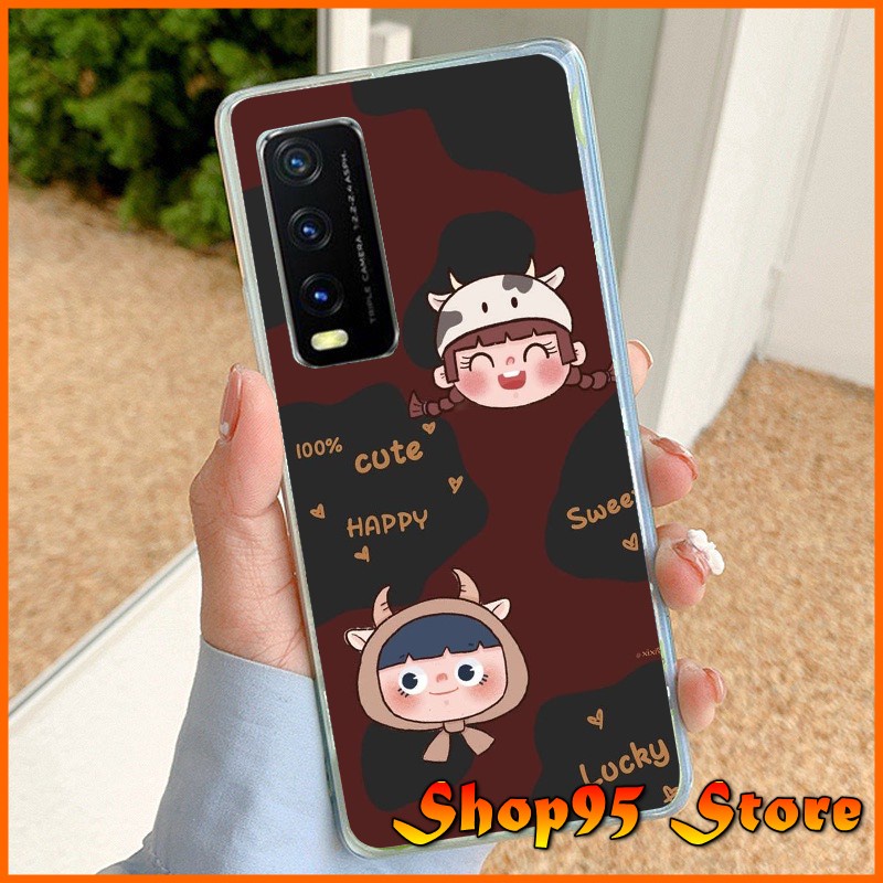 Ốp Lưng Silicon in UV Vivo Y17 Y15S Y20 Y20i Y21 Y21S V21 Y20S Y11 Y12 Y15 Y17 họa tiết Jumb