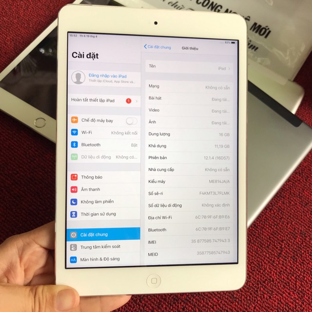 Máy Tính Bảng iPad Mini 2 - 64Gb/ 128Gb (4G + Wifi) Chính Hãng Zin Đẹp 99% | BigBuy360 - bigbuy360.vn