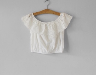Áo thô croptop - mặc được 2 kiểu