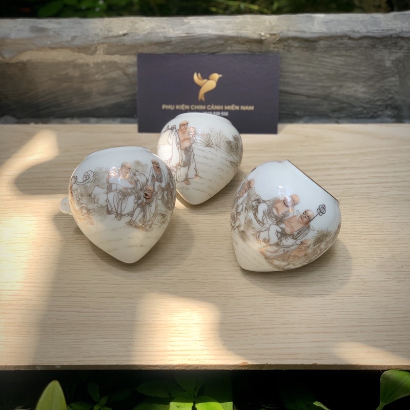 Cóng chim vẽ tay THẬP BÁT LA HÁN - Cửu Chính Đường