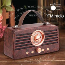 Đài Radio Retekess TR607 Tích Hợp Loa Bluetooth 4.2 Hỗ Trợ Thẻ TF USB AUX