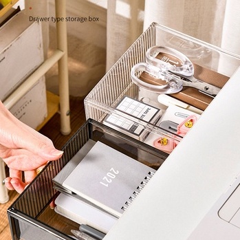 【Gửi băng hai mặt】Hộc Ngăn Kéo Bàn Mini Có Keo Dán Để Văn Phòng Phẩm, Lưu Trữ Đồ Tiện Ích Ngăn kéo đa năng