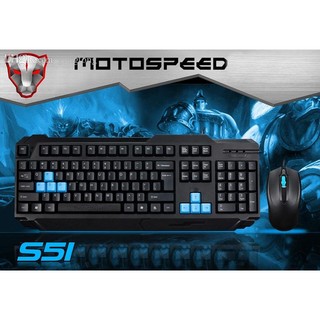 bộ phím chuột motospeed S51 - tem bảo hành AD