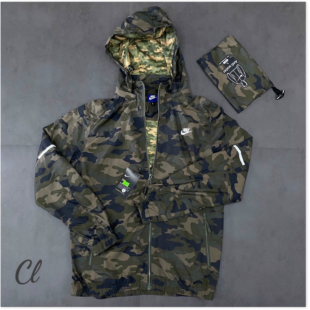 Sẵn Hàng - ( Kho Hàng ) ÁO GIÓ HỌA TIẾT CAMO DẰN DI ( Thời Trang ) -Az12 . .new
