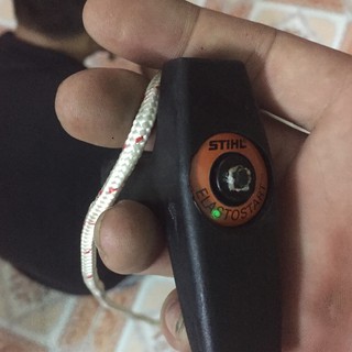 Tay nắm giật máy cưa Stihl 381 ElastoStart và dây 4.5 mm. Made in Germany