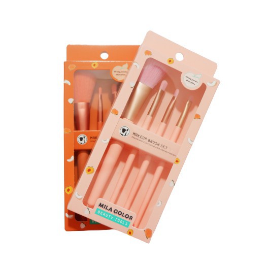 Bộ Cọ Trang Điểm Mila Color Makeup Brush Set