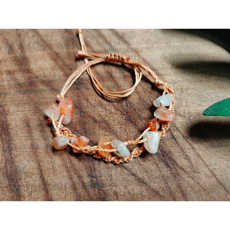 Vòng tay Sunstone handmade