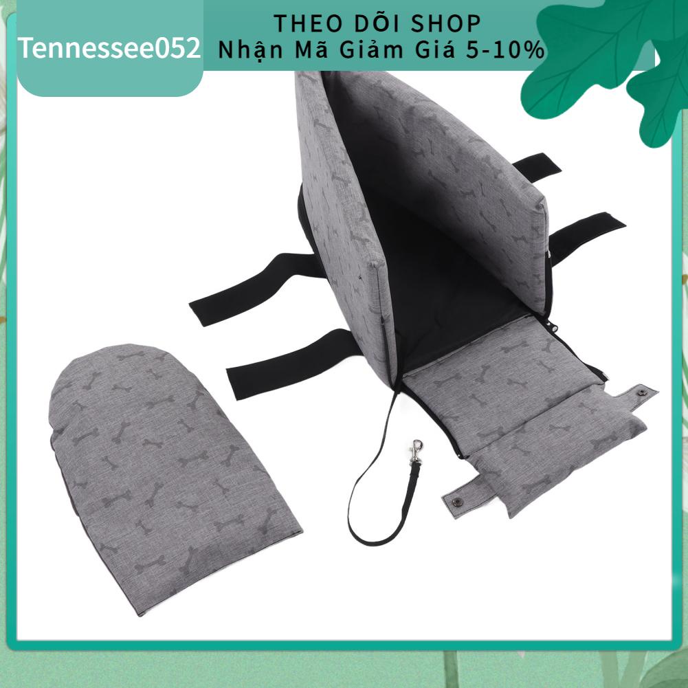 Tennessee052 Chỗ ngồi trên xe hơi của Pet Nest Thoải mái có thể gập lại dễ dàng Vệ sinh Ghế an toàn cho thú cưng đệm bên trong chó nhỏ Mèo