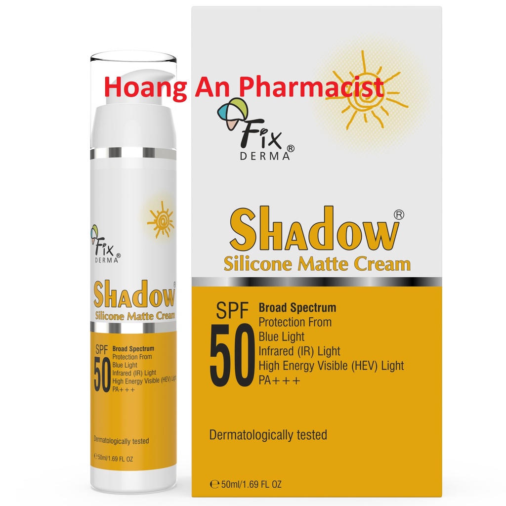 Kem chống nắng Fixderma spf 30 50 các loại transparent matte gel &amp; cream chính hãng cty bảo hành 100%