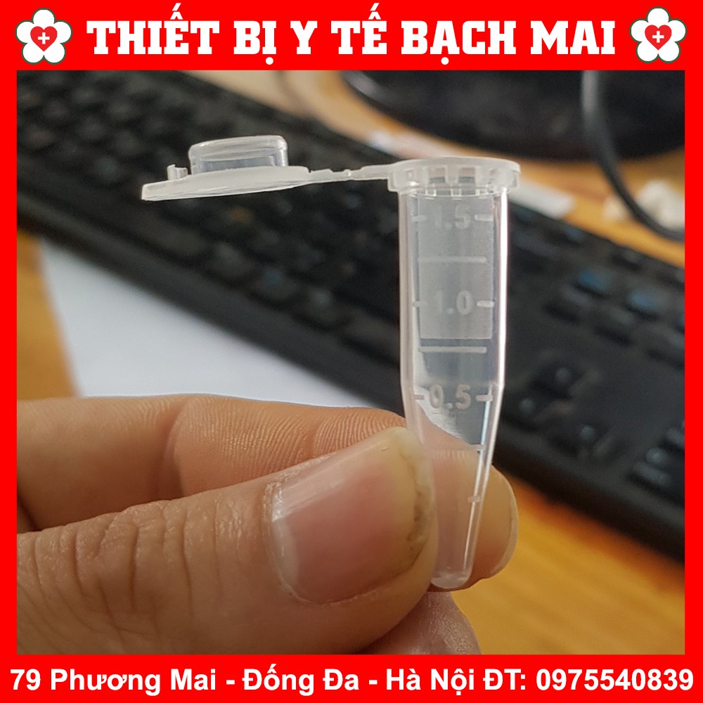 [Combo 30] Ống Đựng Lưu Mẫu Huyết Thanh EPPENDORF Nắp Bật 1,5ml