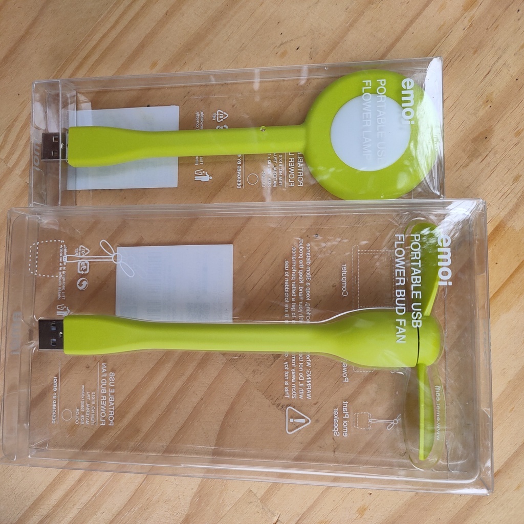 Quạt và Đèn Cổng USB 5V - Hàng Xuất Nhật