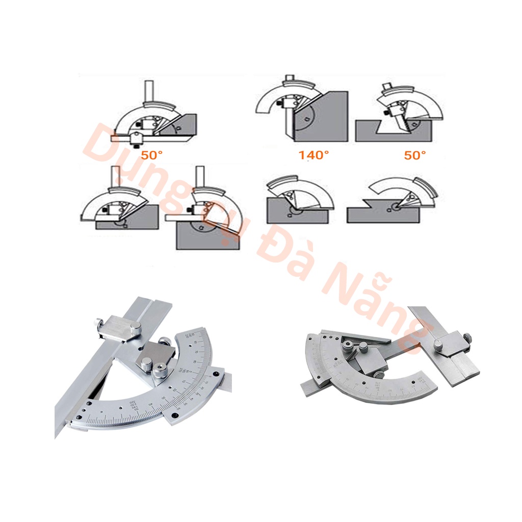 Thước đo góc đa năng 320°