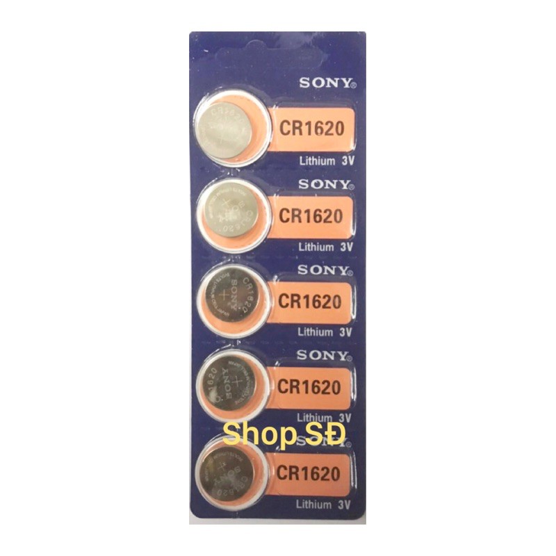 PIN NÚT TRÒN - PIN ĐỒNG HỒ MÃ SỐ 1620