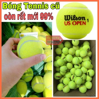 Bóng tennis cũ , quả bóng quần vợt cũ ( like new 99% )
