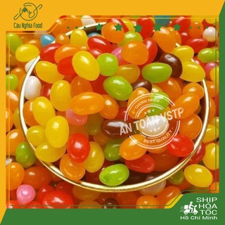 Kẹo Bi Vị Trái Cây 7 Màu 500gr (Mua lẻ giá sỉ Cậu Nghĩa Food)